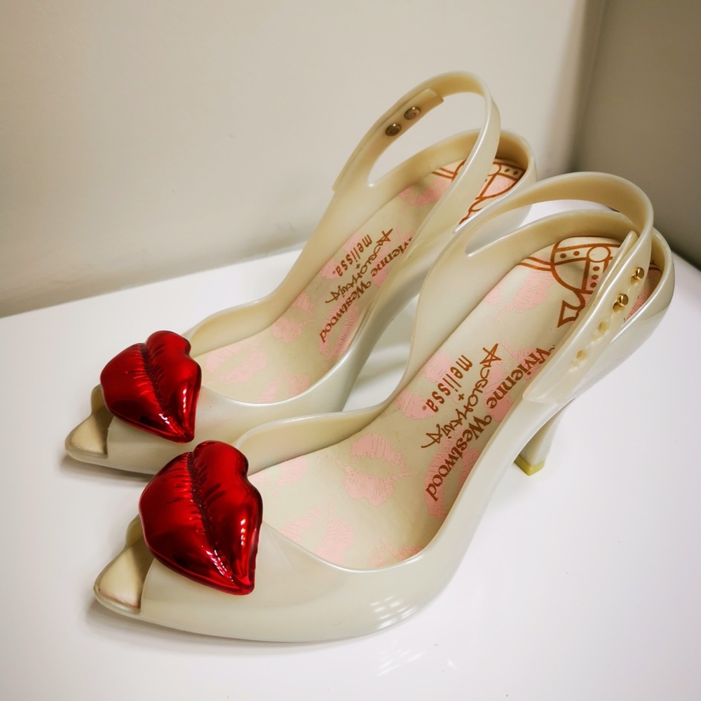 Vivienne Westwood x Melissa Red Lip High Heels